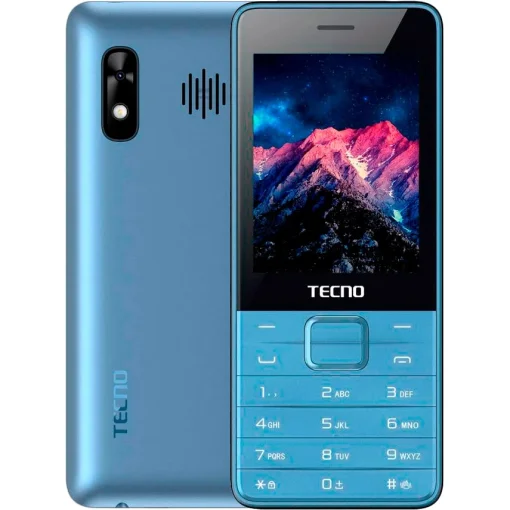 Мобильный телефон Tecno T454 Dual Sim Blue (4895180745997)