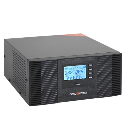 Источник бесперебойного питания LogicPower LPM-PSW-1500VA (1050 Вт), Lin.int., AVR, 2 x евро, металл