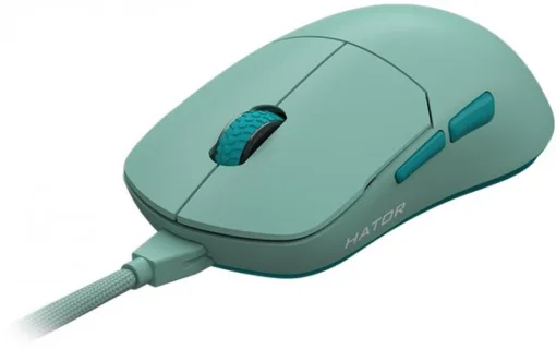 Мышка Hator Quasar Essential Mint (HTM-404) USB