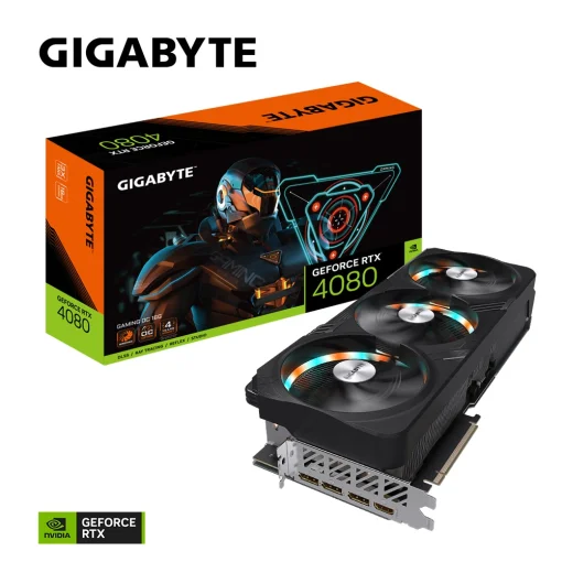 Видеокарта GF RTX 4080 16GB GDDR6X Gaming OC Gigabyte (GV-N4080GAMING OC-16GD)