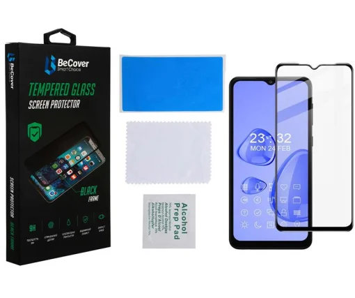 Защитное стекло BeCover для Samsung Galaxy A04 SM-A045/A04s SM-A047 Black (708137)