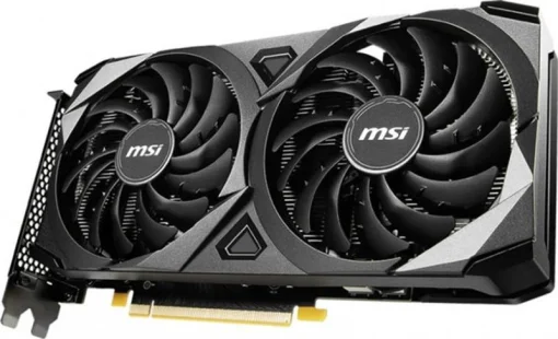 Видеокарта GF RTX 3060 8GB GDDR6 Ventus 2X OC MSI (GeForce RTX 3060 VENTUS 2X 8G OC)