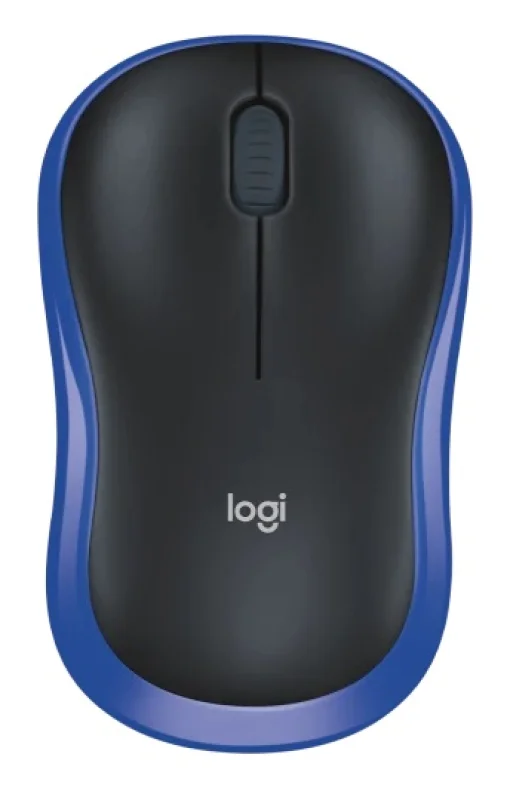 Мышка беспроводная Logitech M185 (910-002239) Blue USB