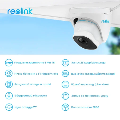 IP-камера REOLINK RLC-820A (4.0)