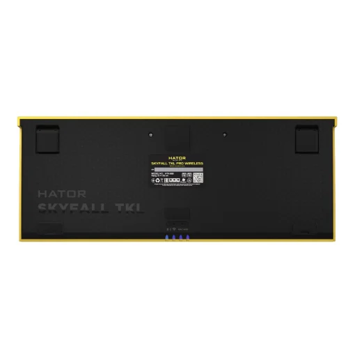 Клавиатура беспроводная Hator Skyfall TKL Pro Wireless Yellow (HTK-668)