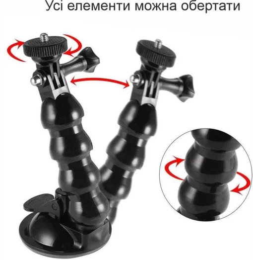 Автомобильный держатель XoKo Premium RM-C25 Black (XK-RMC100-BLCK)