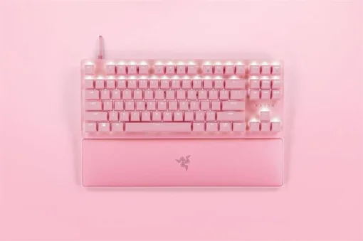 Клавиатура Razer Huntsman V2 Tenkeyless Red Switch Quartz (RZ03-03942000-R3M1)