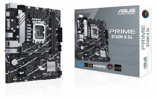 Материнская плата Asus Prime B760M-K D4 Socket 1700