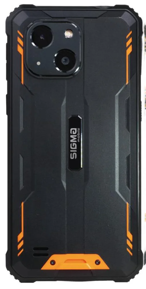 Смартфон Sigma мобильный X-treme PQ18 Dual Sim Black-Orange (4827798374023)