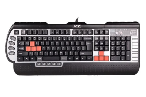 Клавиатура A4Tech X7 G800V Black USB