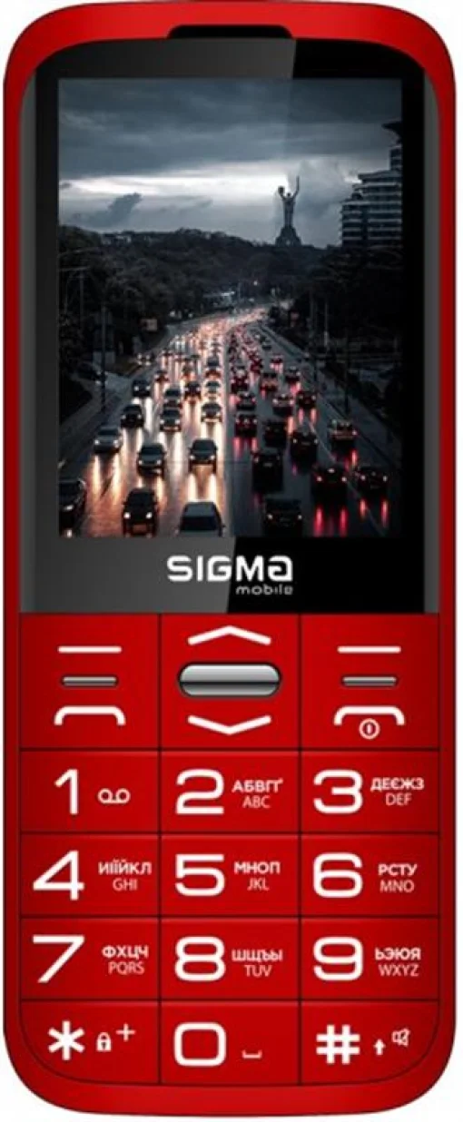 Мобильный телефон Sigma mobile Comfort 50 Grace Dual Sim Red