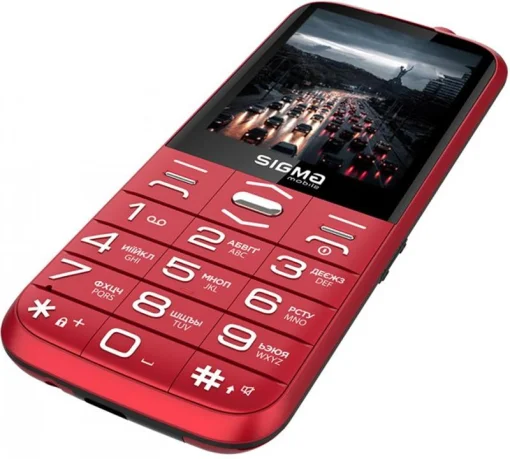 Мобильный телефон Sigma mobile Comfort 50 Grace Dual Sim Red