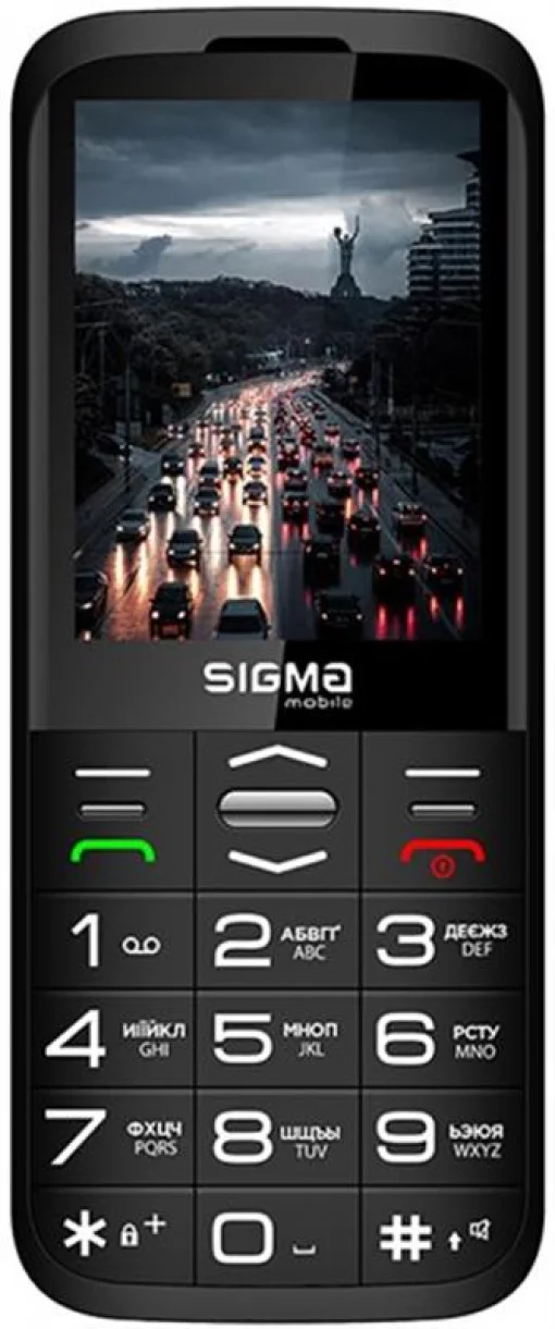 Мобильный телефон Sigma mobile Comfort 50 Grace Dual Sim Black