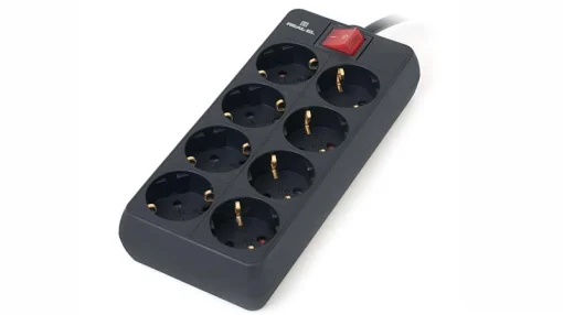 Фільтр живлення REAL-EL RS-8 Protect 5м Black (EL122300024)