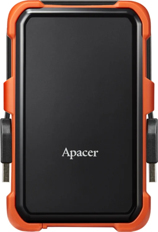 Внешний жесткий диск 2.5" USB 2.0TB Apacer AC630 Black/Orange (AP2TBAC630T-1)