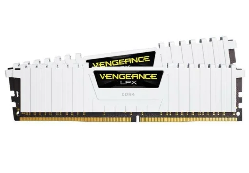 Модуль памяти DDR4 2x16GB/3200 Corsair Vengeance LPX White (CMK32GX4M2E3200C16W)