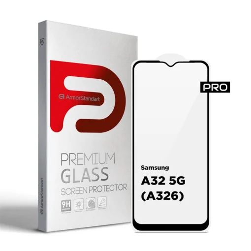 Защитное стекло Armorstandart Pro для Samsung A32 5G (A326) Black (ARM63520)
