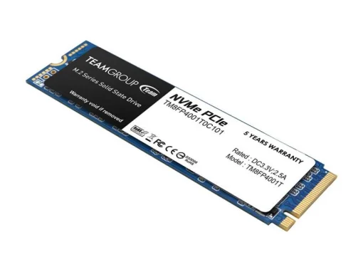 Накопитель SSD 1TB Team MP34 M.2 2280 PCIe 3.0 x4 3D TLC (TM8FP4001T0C101)