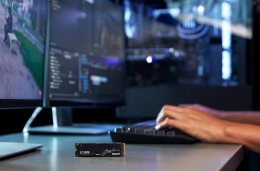 Накопитель SSD 512GB Kingston KC3000 M.2 2280 PCIe 4.0 x4 NVMe 3D TLC (SKC3000S/512G)