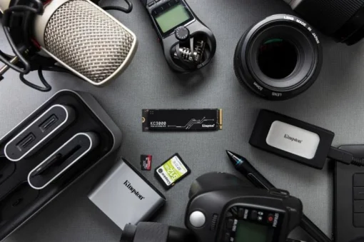 Накопитель SSD 512GB Kingston KC3000 M.2 2280 PCIe 4.0 x4 NVMe 3D TLC (SKC3000S/512G)