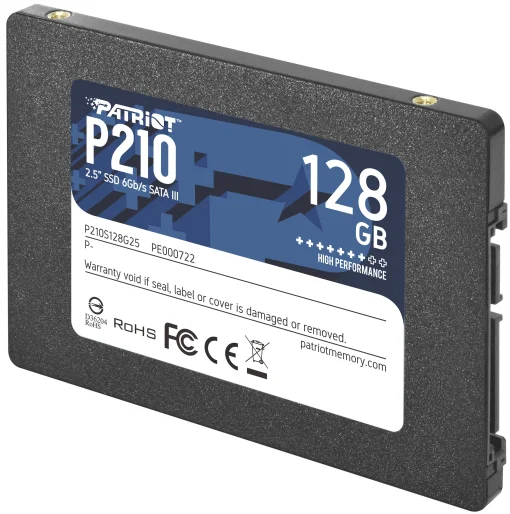 Накопичувач SSD  128GB Patriot P210 2.5" SATAIII TLC (P210S128G25)