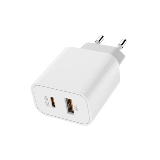 Сетевое зарядное устройство для ColorWay Power Delivery Port PPS (Type-C PD + USB QC3.0) (30W) White (CW-CHS037PD-WT)