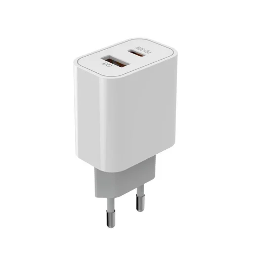 Сетевое зарядное устройство для ColorWay Power Delivery Port PPS (Type-C PD + USB QC3.0) (30W) White (CW-CHS037PD-WT)