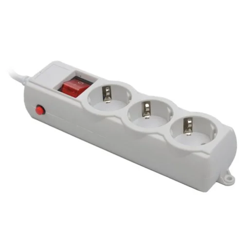 Фільтр живлення Gembird Pro (SPG3-G-15G-PRO) 3 розетки, 4.5м, сірий