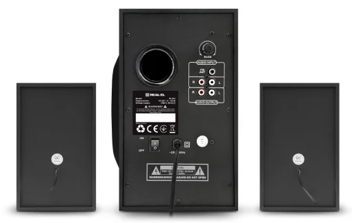 Акустична система REAL-EL M-375 Black