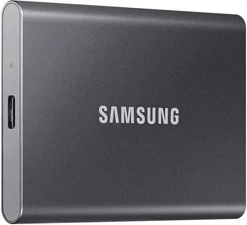Накопичувач зовнішній SSD 2.5" USB  500GB Samsung T7 Titan Gray (MU-PC500T/WW)