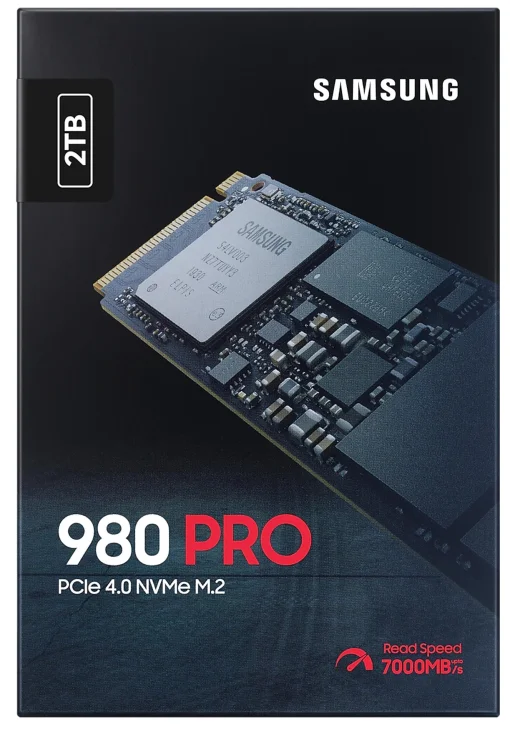 Накопичувач SSD 2ТB Samsung 980 PRO M.2 2280 PCIe 4.0 x4 NVMe V-NAND MLC (MZ-V8P2T0BW)9