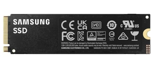 Накопитель SSD 1ТB Samsung 990 PRO M.2 2280 PCIe 4.0 x4 NVMe V-NAND MLC (MZ-V9P1T0BW)
