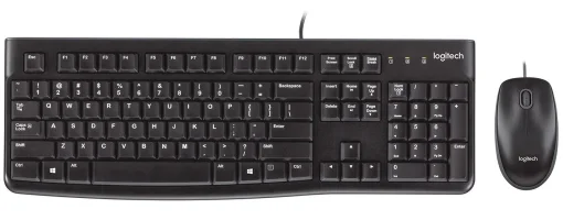 Комплект (клавиатура, мышка) Logitech MK120 Black USB (920-002562)
