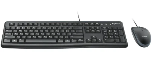 Комплект (клавиатура, мышка) Logitech MK120 Black USB (920-002562)