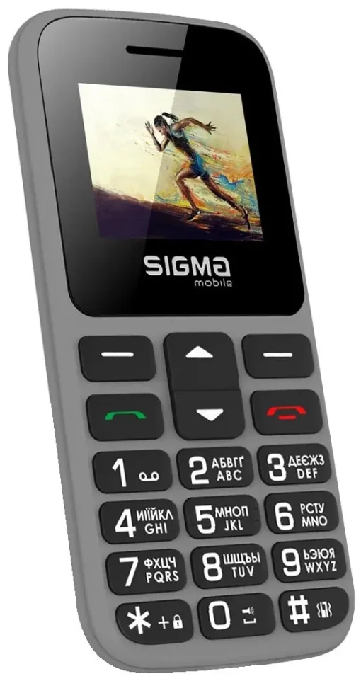 Мобильный телефон Sigma mobile Comfort 50 Hit 2020 Dual Sim Grey (4827798120927)