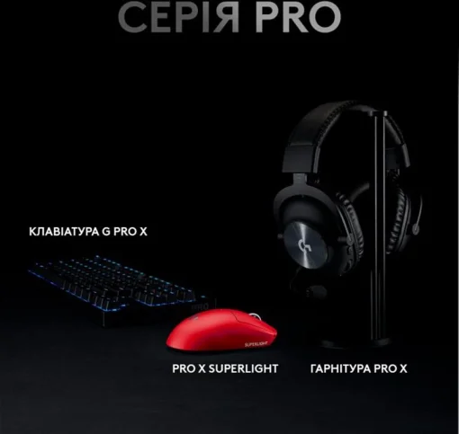 Мышь Logitech Pro X Superlight (910-006784) Red