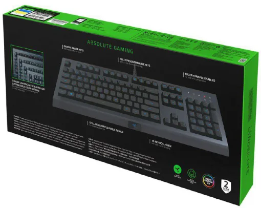 Клавиатура Razer Cynosa Lite RGB Chroma Black (RZ03-02741500-R3R1)