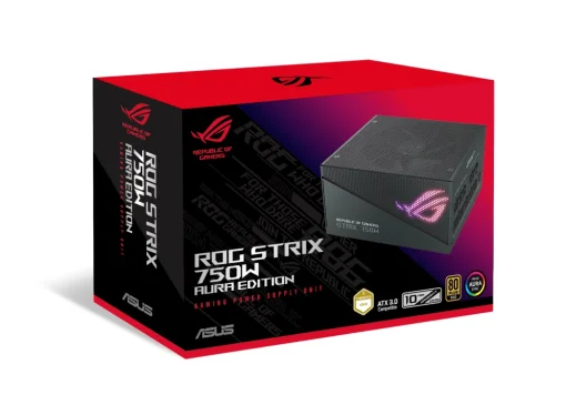 Блок живлення Asus ROG Strix PCIE5 750W Gold Aura Edition (90YE00P3-B0NA00)