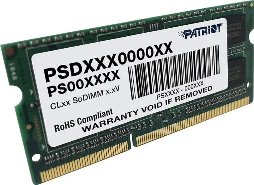 Модуль памяти SO-DIMM 4GB/1333 DDR3 Patriot Signature Line (PSD34G13332S)
