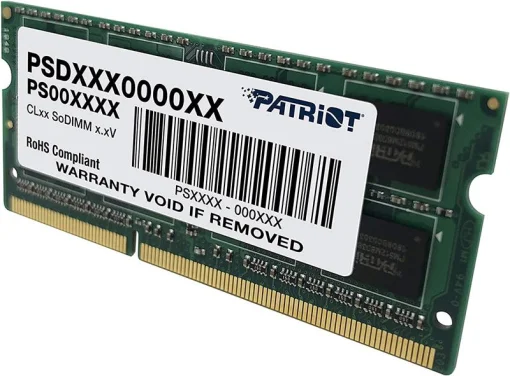 Модуль памяти SO-DIMM 4GB/1333 DDR3 Patriot Signature Line (PSD34G13332S)