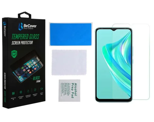 Защитное стекло BeCover для Infinix Hot 20i (X665E) Crystal Clear Glass 3D (708543)