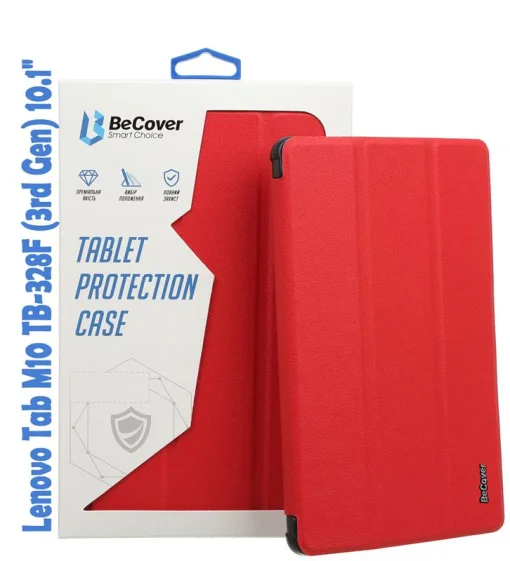 Чехол-книга BeCover Smart для Lenovo Tab M10 TB-328F (3rd Gen) 10.1" Red (708286)