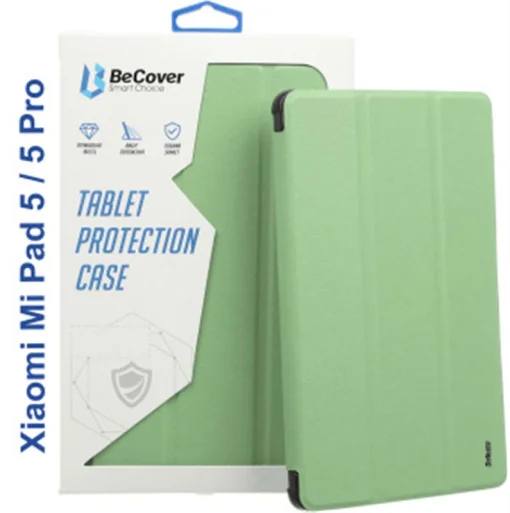 Чехол-книга BeCover Soft Edge для Xiaomi Mi Pad 5/5 Pro Green (708330)