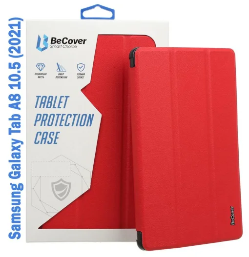 Чехол-книга BeCover Flexible TPU Mate Samsung Galaxy Tab A8 SM-X200/SM-X205 Red (708382)
