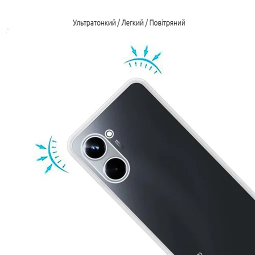 Чехол-накладка BeCover для Realme 10 Transparancy (708670)