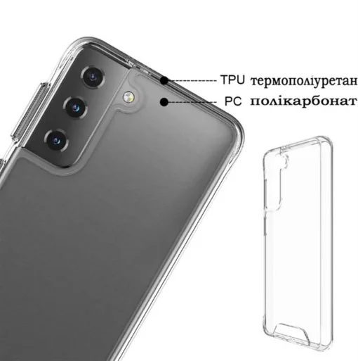 Чехол-накладка BeCover Space Case для Samsung Galaxy S21 Plus SM-G996 Transparancy (708586)
