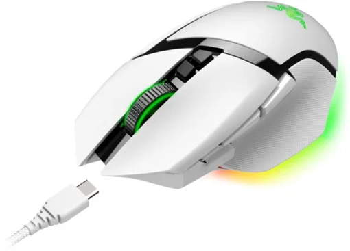 Мышка Razer Basilisk V3 Pro White (RZ01-04620200-R3G1) USB