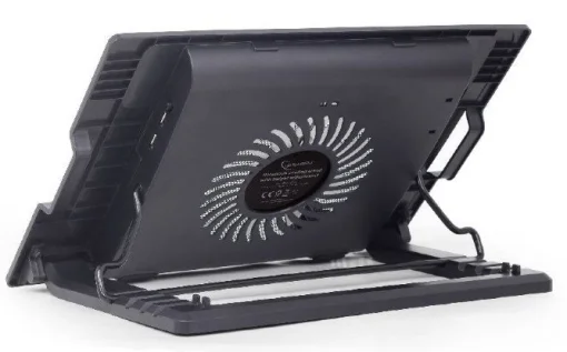Подставка для ноутбука Gembird NBS-1F17T-01 Black 17"