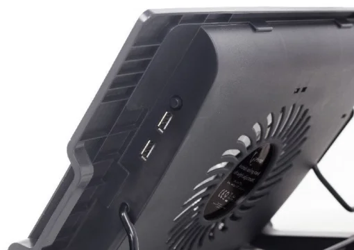 Подставка для ноутбука Gembird NBS-1F17T-01 Black 17"