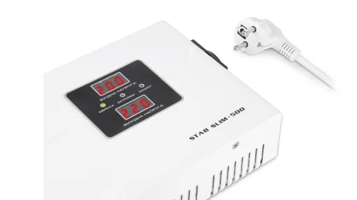 Стабілізатор REAL-EL STAB SLIM-500 White